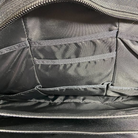 Brenthaven Carrying Briefcase Messenger Bag Laptop Computer Office Black 17" EUC - Picture 9 of 12